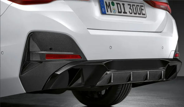 Genuine BMW M Performance Carbon Fiber Rear Diffuser for 4 Series i4 G26