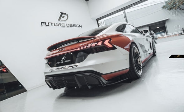 Future Design Blaze Carbon Fiber Rear Diffuser for Audi E-Tron GT