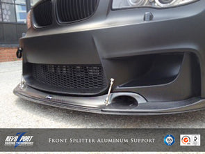BMW 1M Revozport RAZE Front Splitter Aluminum Support