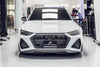 Future Design Blaze Carbon Fiber Front Lip Splitter for Audi RS6 C8 2020-2022