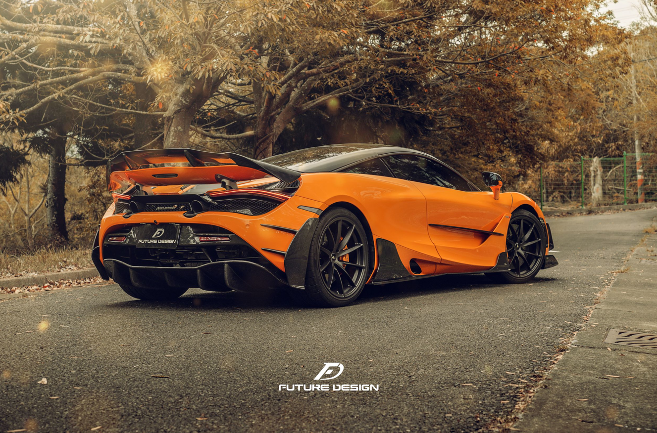 720s Rear Diffuser Future Design Carbon Fiber Rear Diffuser for McLaren 720S – CarGym