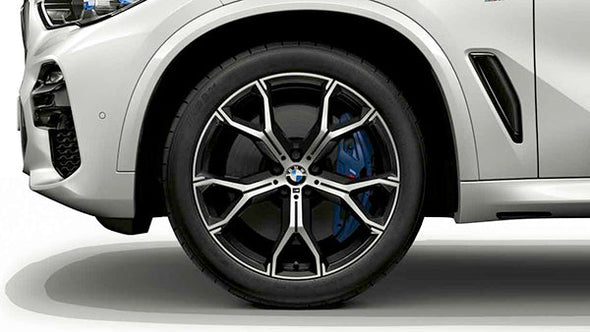21” BMW X5 / X6 Style 741M OEM Complete Wheel Set