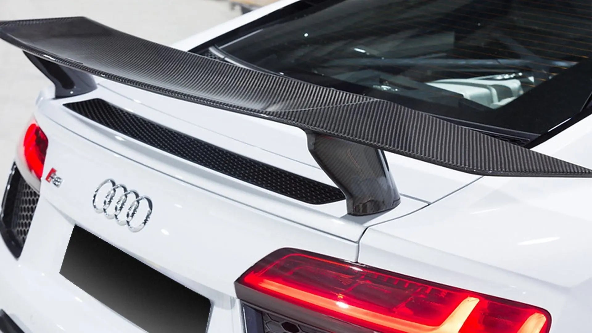 Audi R8 Lm Rear Wing Vorsteiner AUDI R8 2017-2019 VRS Aero Rear Wing Spoiler – CarGym