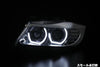 BMW 3-Series E90/E91 05-08 Sedan 3D LED Chrome Headlight