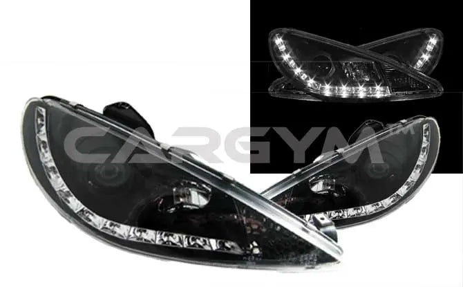 LED Remlicht Helder Passend Voor Peugeot 206 CC - Met E-keur