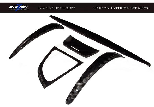 BMW E82 1M Revozport Raze Carbon Interior Kit (6pcs Kit)