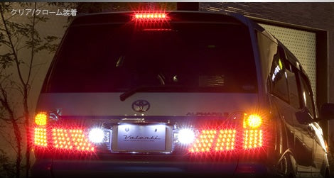Toyota Alphard 02-05 JEWEL Japan LED Smoked Lens Taillight