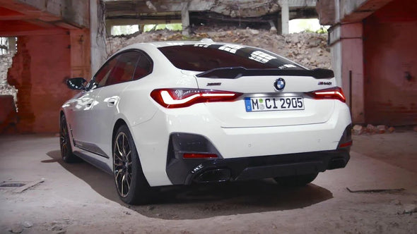 BMW M Performance Carbon Fiber Rear Lip Spoiler for 4 Series i4 G26