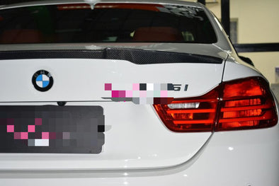 BMW F32 4-Series M4 Style Carbon Rear Trunk Spoiler