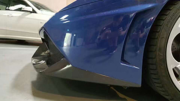 LP570 Style Front Bumper with Carbon Fiber for Lamborghini LP550