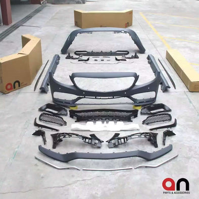 Mercedes W205 C63 Style Body Kit