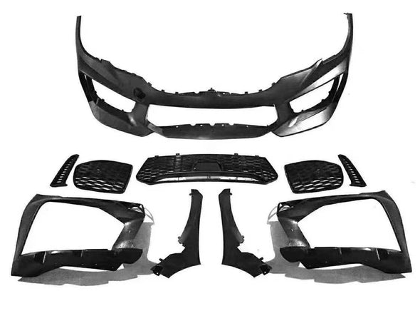 CMST M8 Style Front Bumper + Carbon Rear Diffuser w/Tips