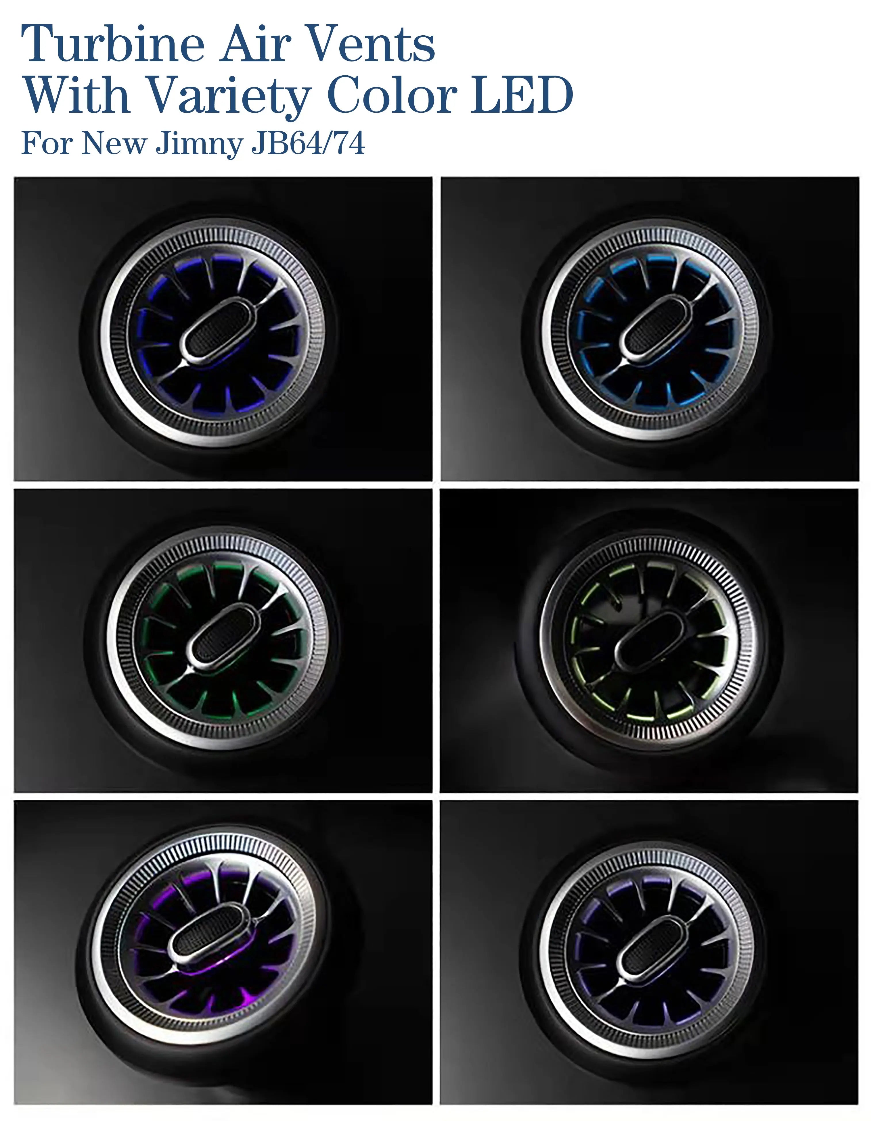 WALD LED Turbine LED AC Vents for Jimny – CarGym
