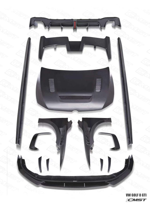CMST Volkswagen Golf 8 GTI MK8 Carbon Fiber Body Kit