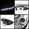 Mercedes-Benz R171 SLK 04-08 DRL Style LED Projector Headlight