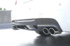 BMW E90 3-Series 3D Design Carbon Rear Diffuser (Dual Outlets)
