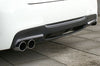 BMW E90 3-Series 3D Design Carbon Rear Diffuser (Single Outlet)