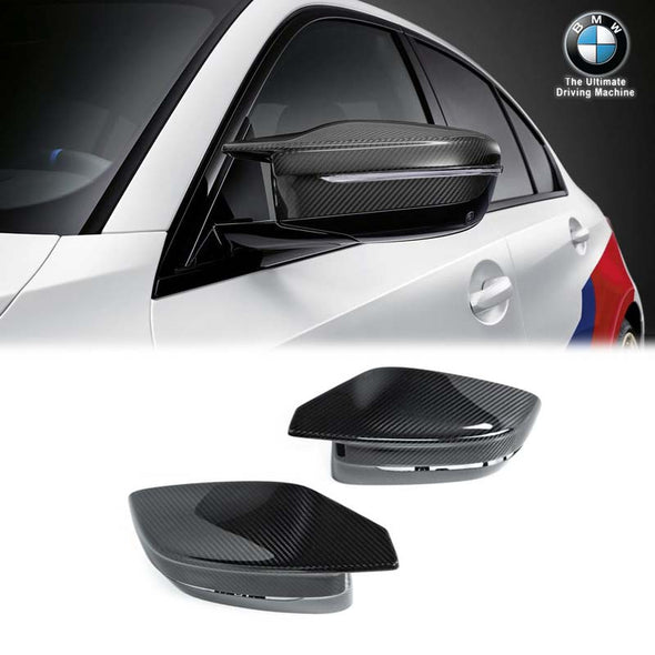 Genuine BMW M Performance Retrofit Carbon Fiber Replacement Mirror Cover For G80 M3 / G82 G83 M4