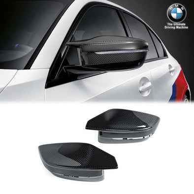 Genuine BMW M Performance Retrofit Carbon Fiber Replacement Mirror Cover For i4 M50 G26