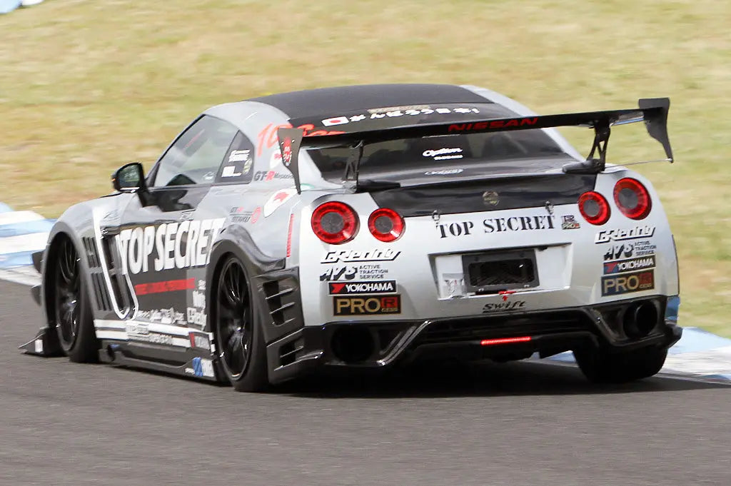 Top Secret R35 Blue Top Secret R35 Rear Over Fender (For 2008-2016) - CarGym