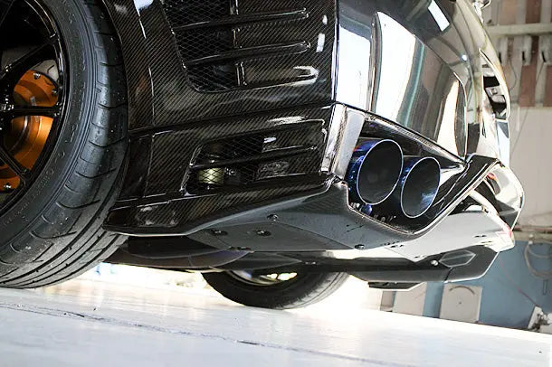 Top Secret Rear Diffuser Top Secret R35 Rear Under Bumper Diffuser Ver.2 – CarGym
