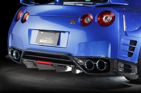 Italdesign R35 Rear Top Secret R35 Rear Under Bumper Diffuser Ver.2 – CarGym