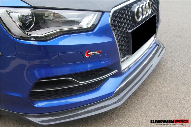 CMST Tuning Carbon Fiber Front Lip for Audi A3 S-Line S3 2014 - 2016