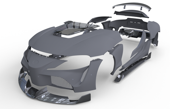 Duke Dynamics FT-1 Widebody Kit for Toyota Supra A90