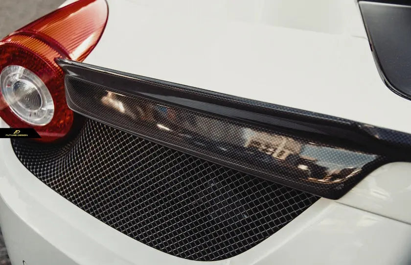 Ferrari 458 Build Rear Wing Future Design Dry Carbon Fiber Rear Spoiler Wing for Ferrari 458 Itali ...