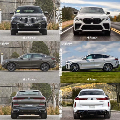 BMW X6 G06 2019+ X6M Style Body Kit